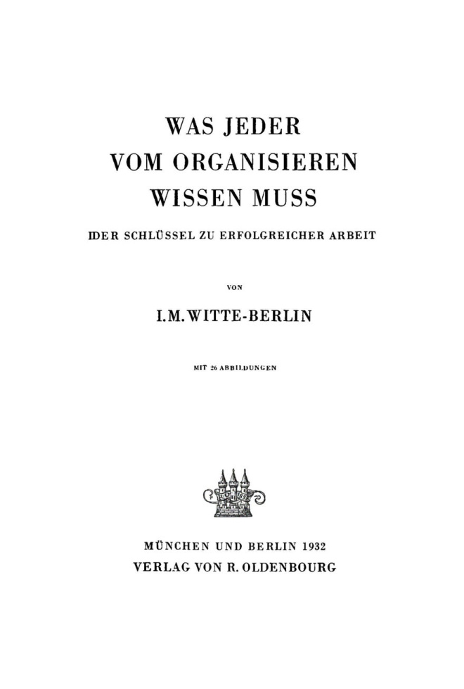 Was jeder vom Organisieren wissen muss PDF Download