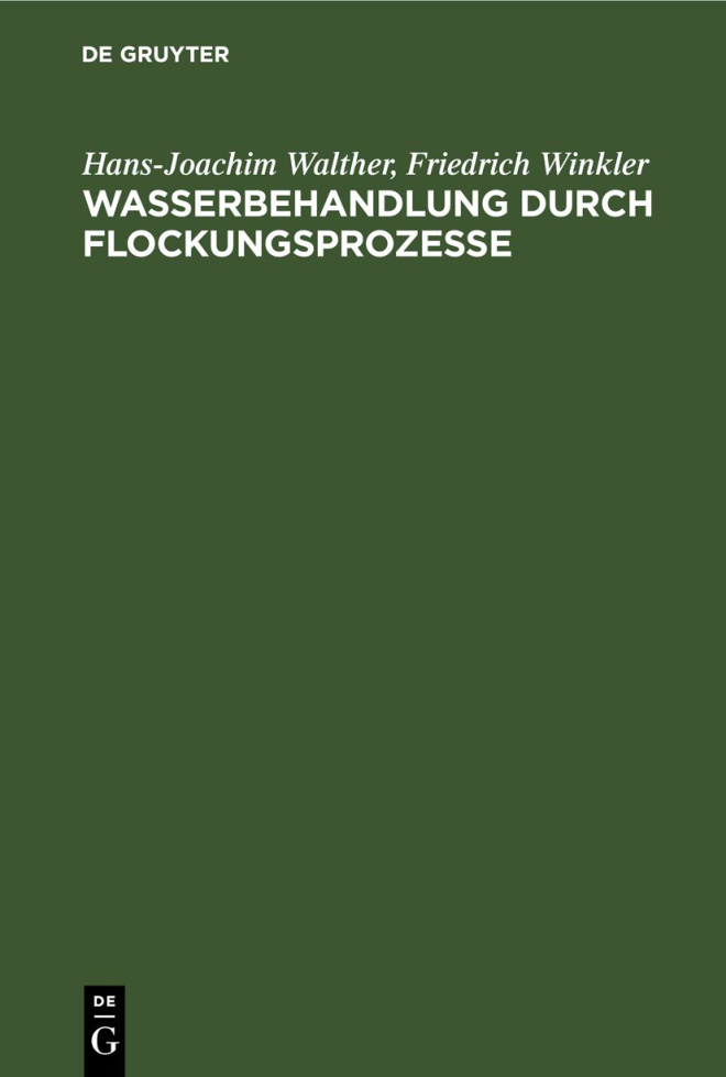 Wasserbehandlung durch Flockungsprozesse PDF Download