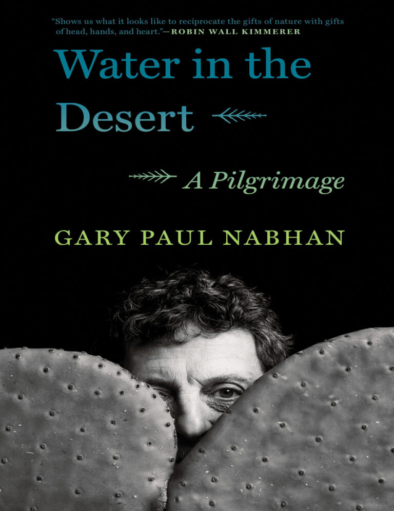 Water in the Desert A Pilgrimage Gary Paul Nabhan Kitap Kapağı