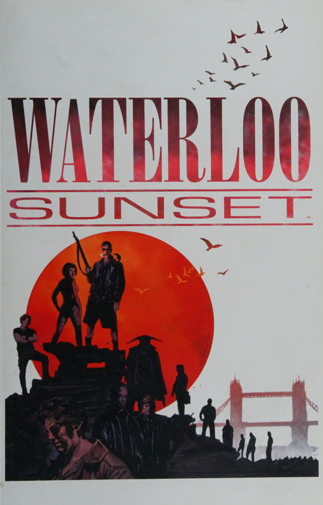 Waterloo Sunset Andrew Stephenson and Tevor Goring Kitap Kapağı