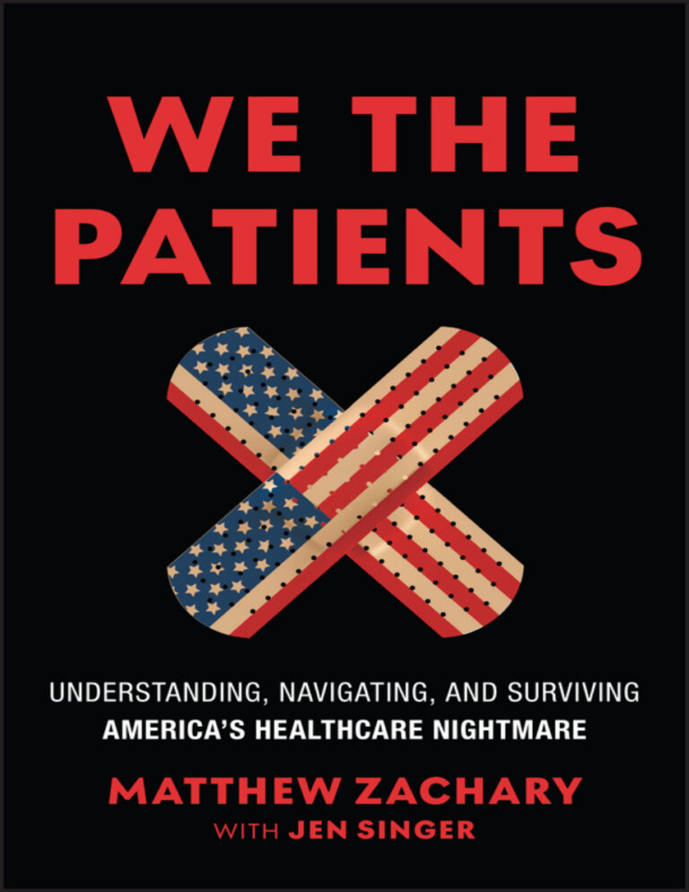 We the Patients Matthew Zachary Jen Singer Kitap Kapağı