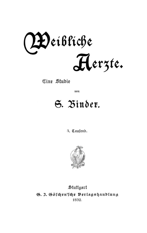 Weibliche Aerzte PDF Download