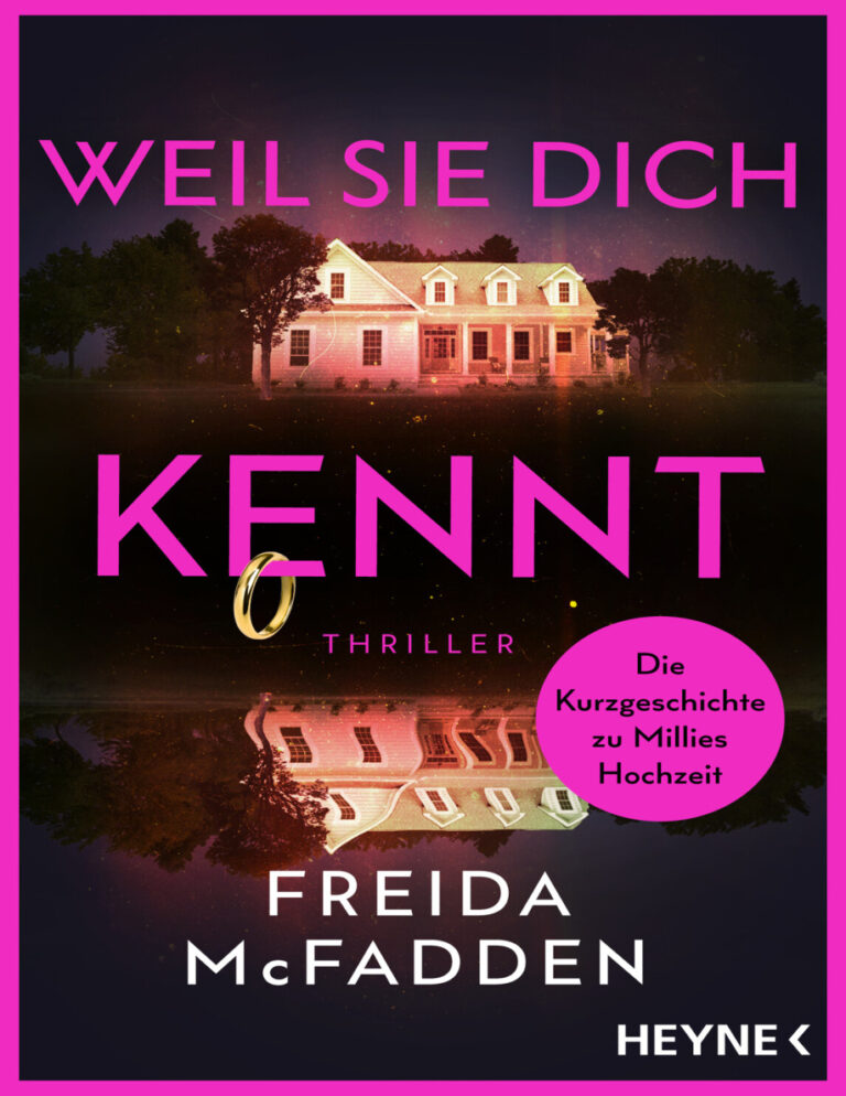 Weil sie dich kennt German Edition Freida McFadden Kitap Kapağı