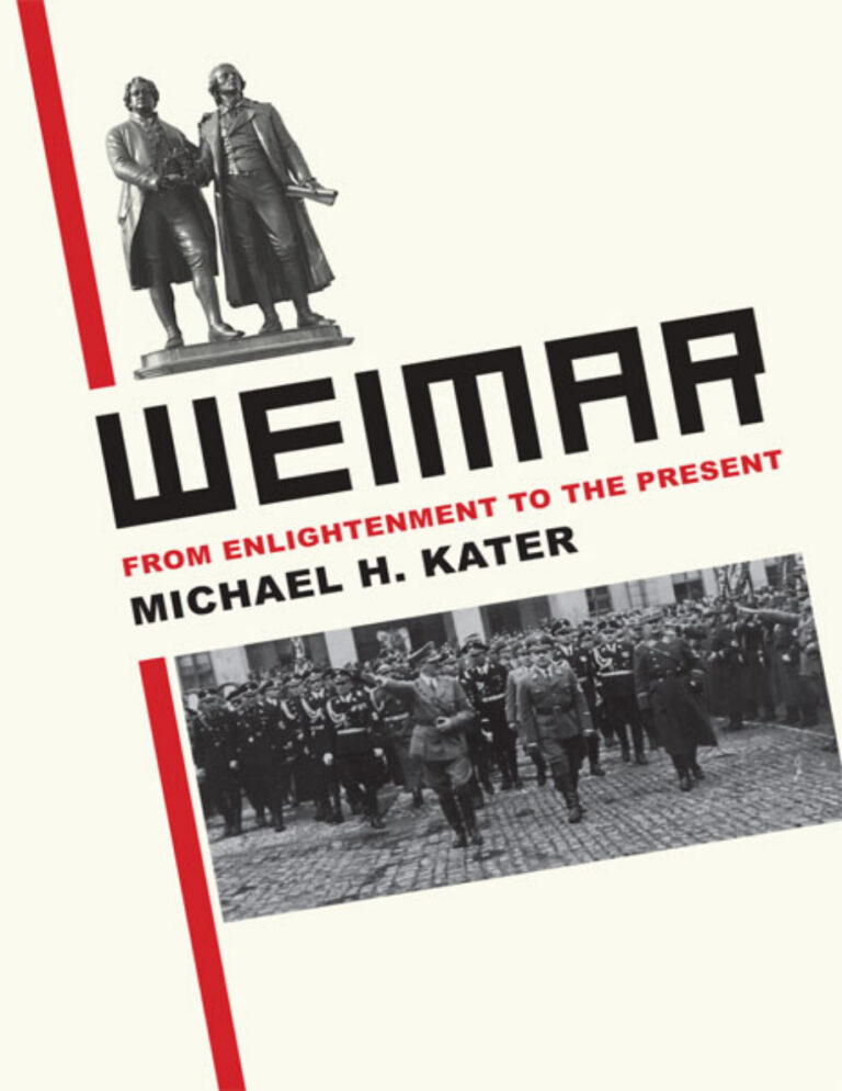 Weimar Michael H Kater Kitap Kapağı