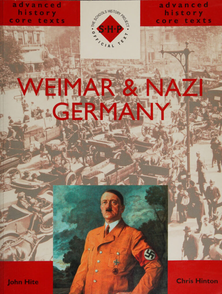 Weimar and Nazi Germany Chris Hinton Kitap Kapağı
