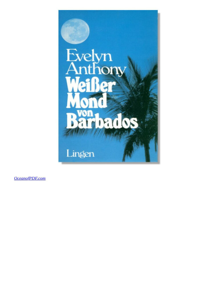 Weisser Mond von Barbados Anthony Evelyn Kitap Kapağı