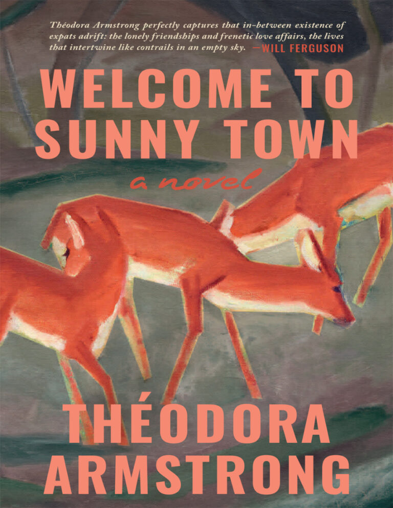 Welcome to Sunny Town Theodora Armstrong Kitap Kapağı