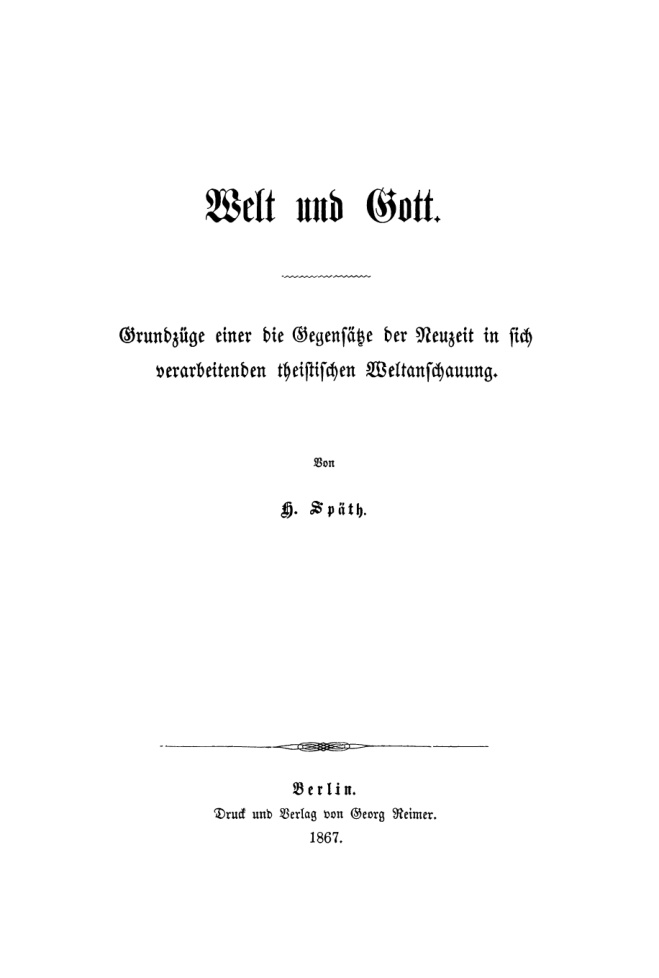 Welt und Gott PDF Download
