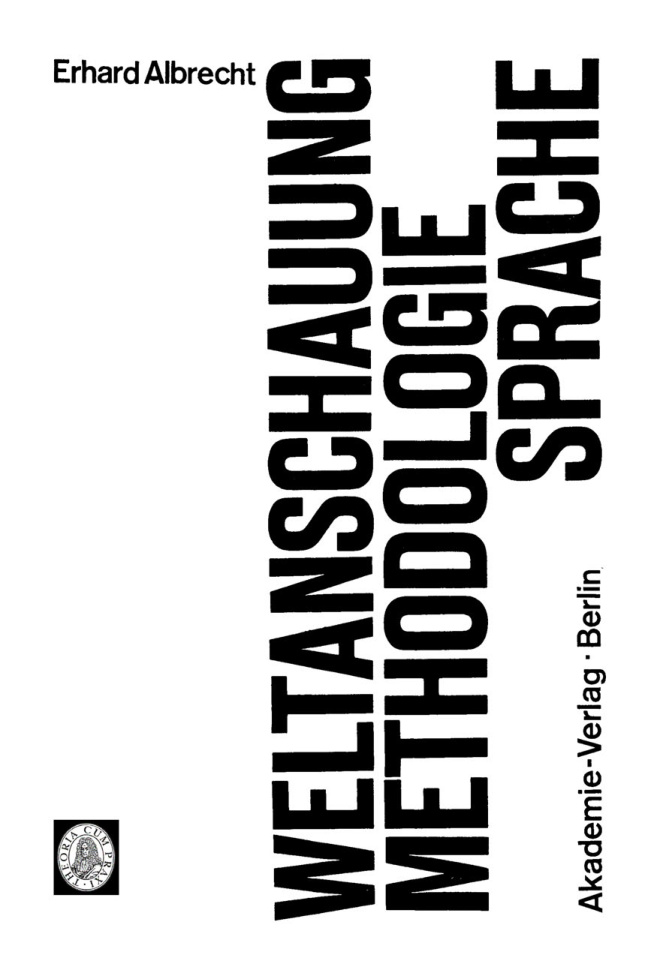 Weltanschauung, Methodologie, Sprache PDF Download