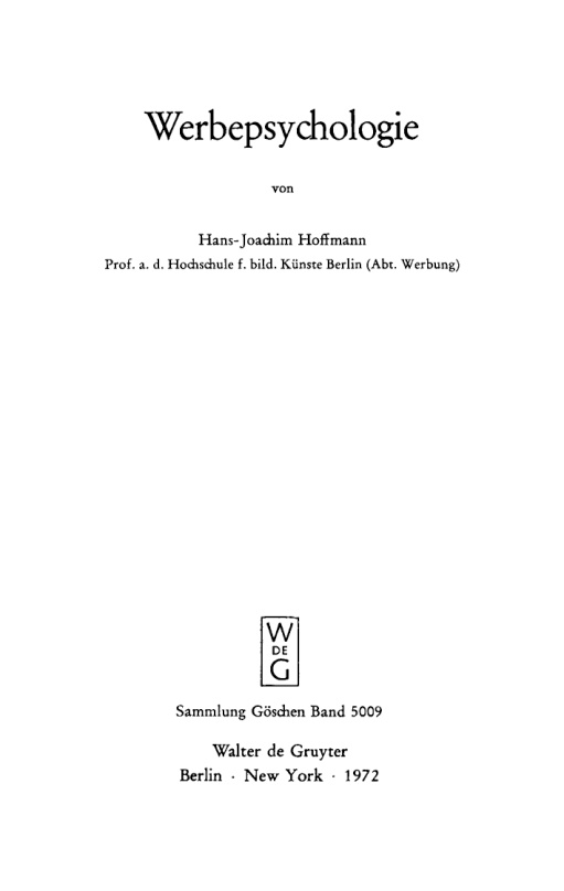 Werbepsychologie PDF Download