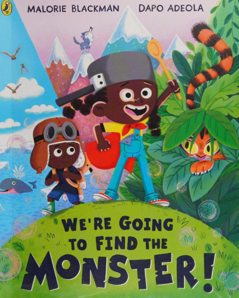 Were Going to find The Monster Malorie Blackman Kitap Kapağı