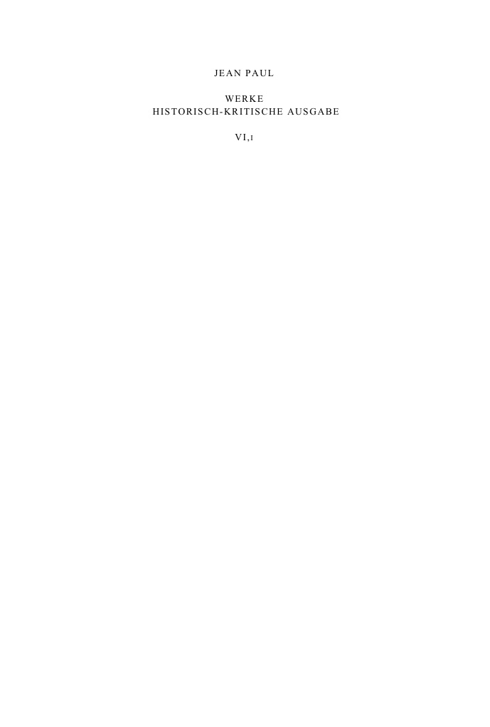 Werke Band VI/1: Leben des Quintus Fixlein aus fünfzehn Zettelkasten gezogen PDF Download