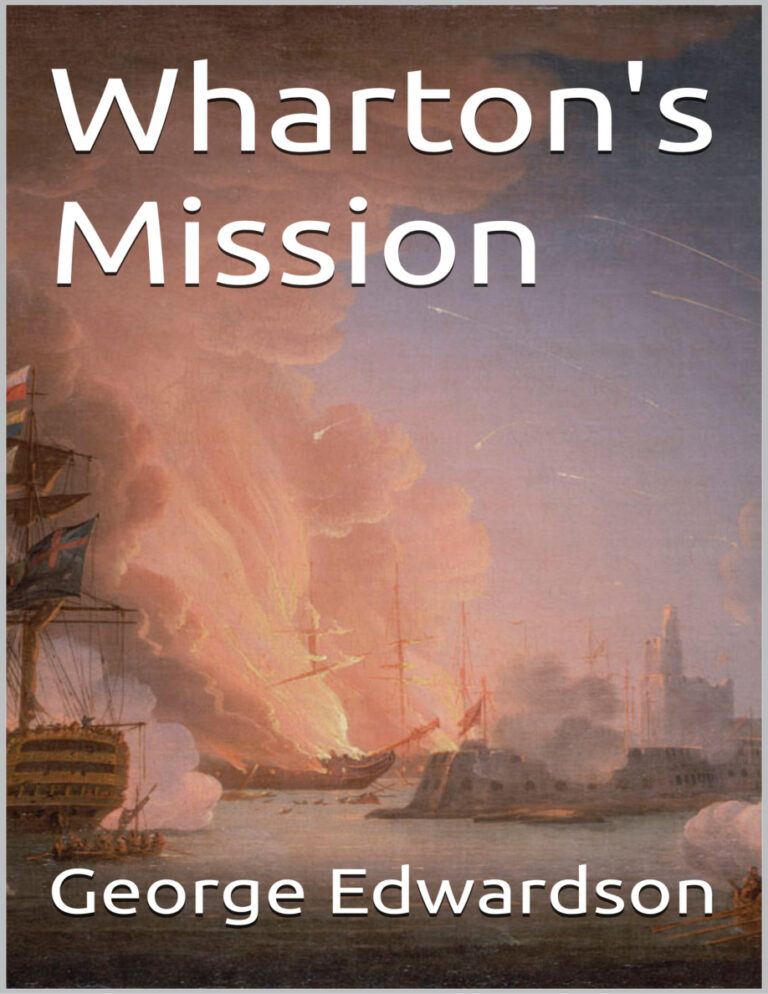 Whartons Mission George Edwardson Kitap Kapağı