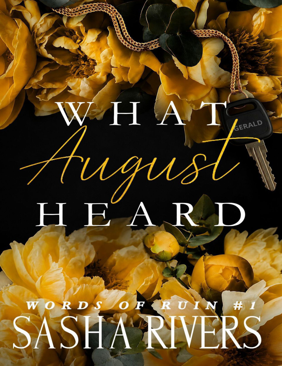 What August Heard Sasha Rivers Kitap Kapağı