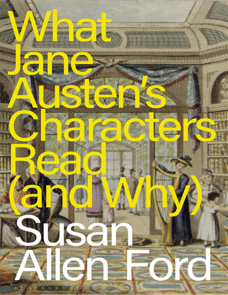 What Jane Austens Characters Read Susan Allen Ford Kitap Kapağı