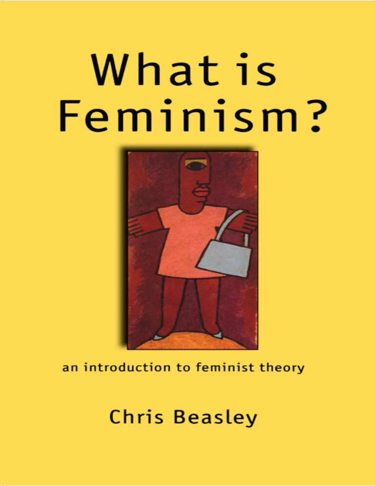 What is feminism Chris Beasley Kitap Kapağı