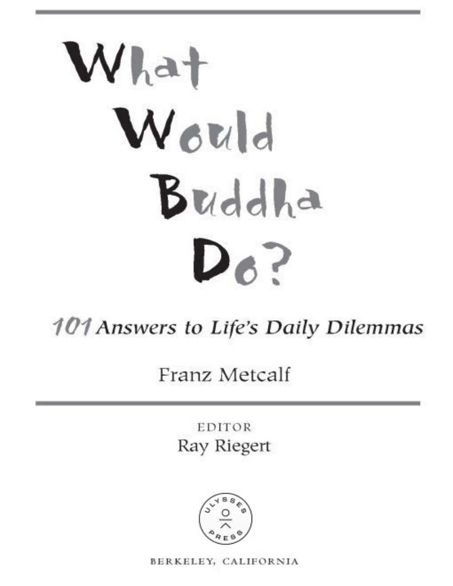What Would Buddha Do? PDF Download