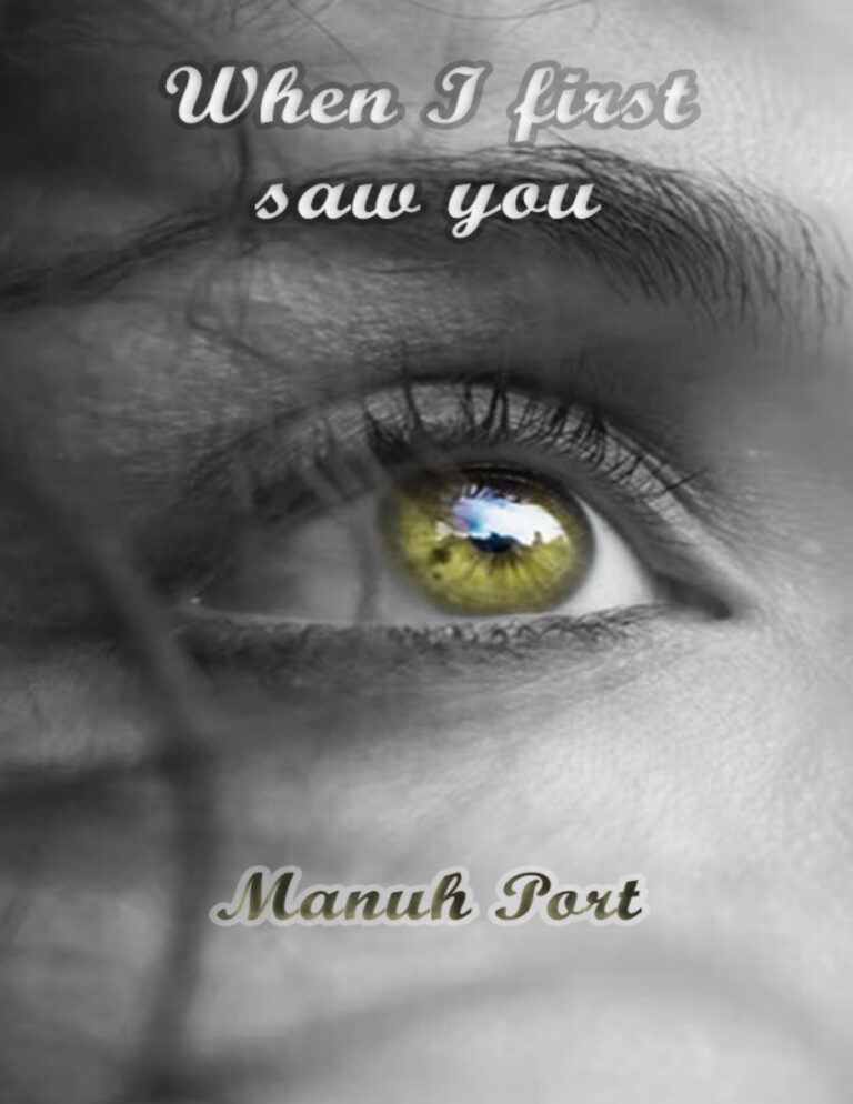 When I first saw you Manuh port Kitap Kapağı