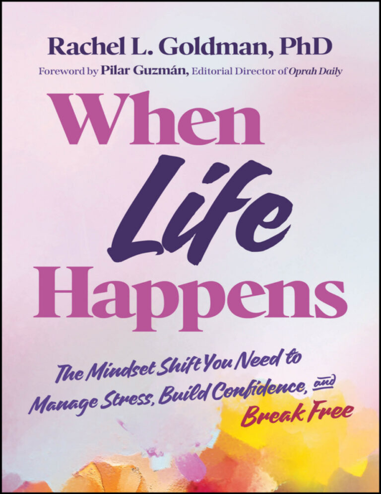 When Life Happens Rachel L Goldman Kitap Kapağı