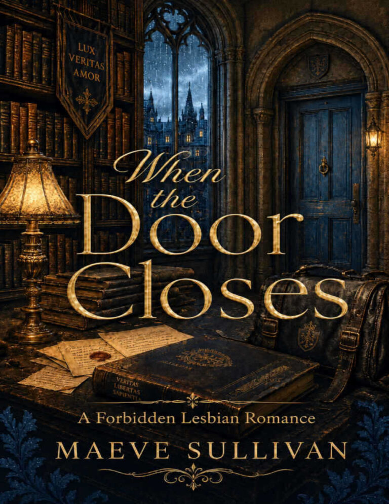 When the Door Closes Maeve Sullivan Kitap Kapağı