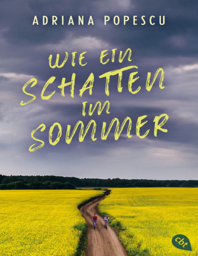 Wie ein Schatten im Sommer Adriana Popescu Kitap Kapağı