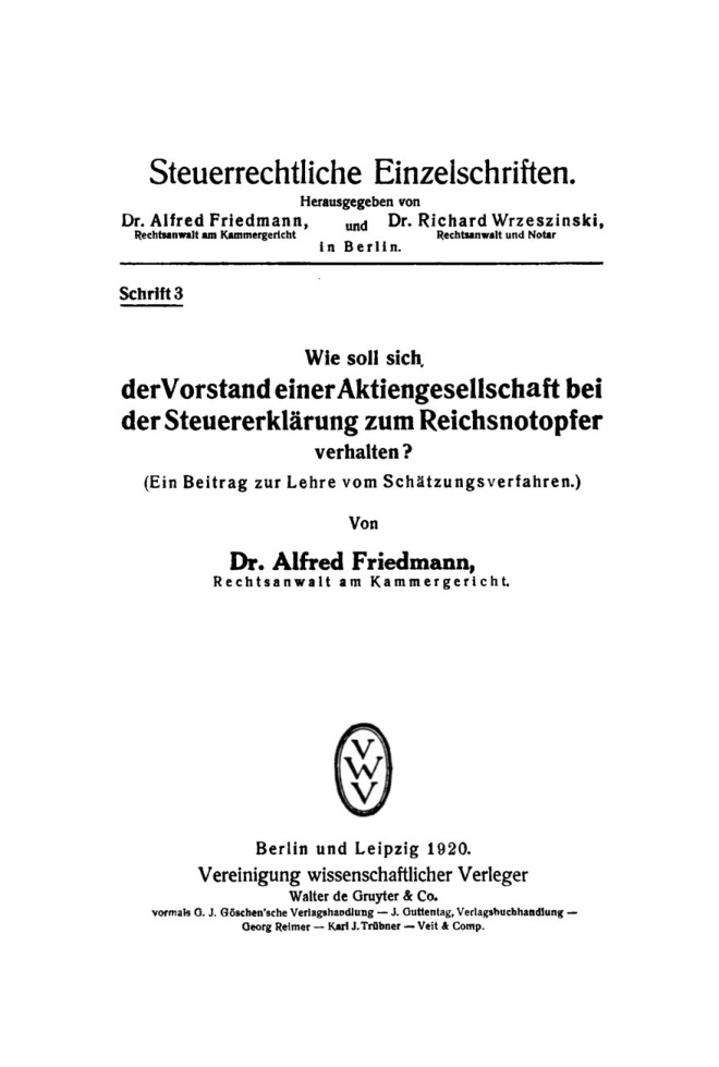Wie soll sich der Vorstand einer Aktiengesellschaft bei der Steuererklärung zum PDF Download