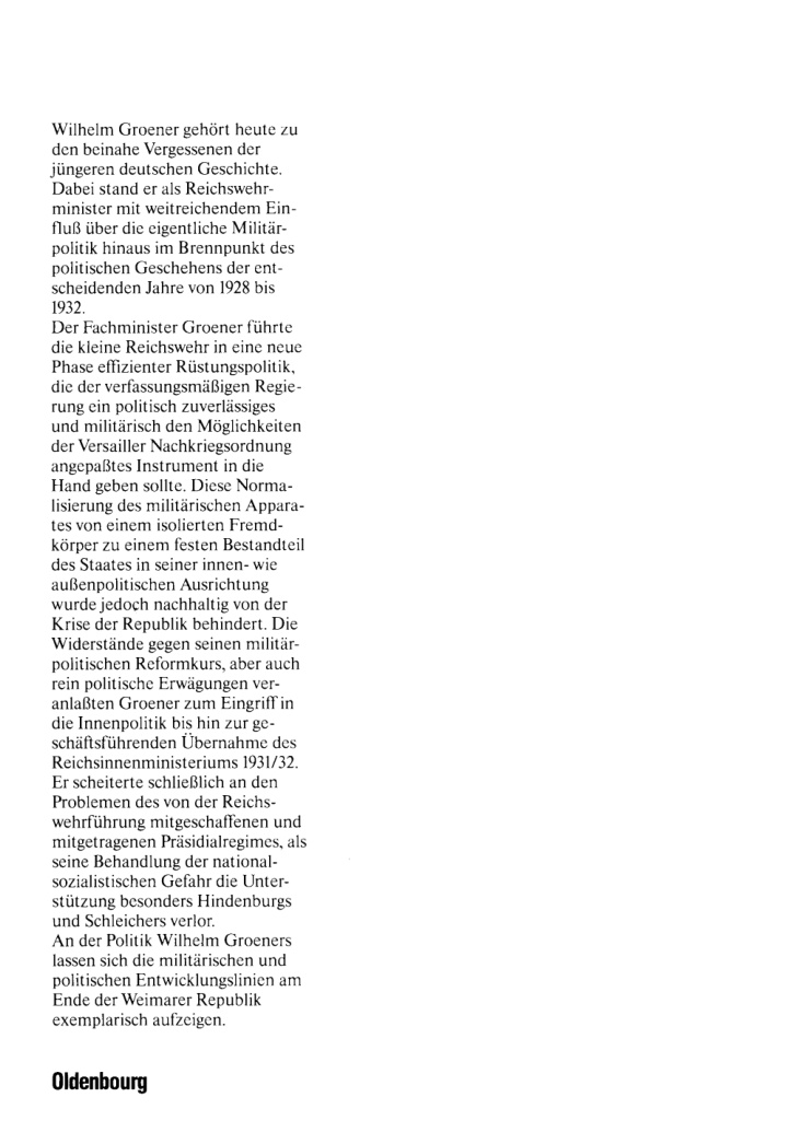 Wilhelm Groener PDF Download