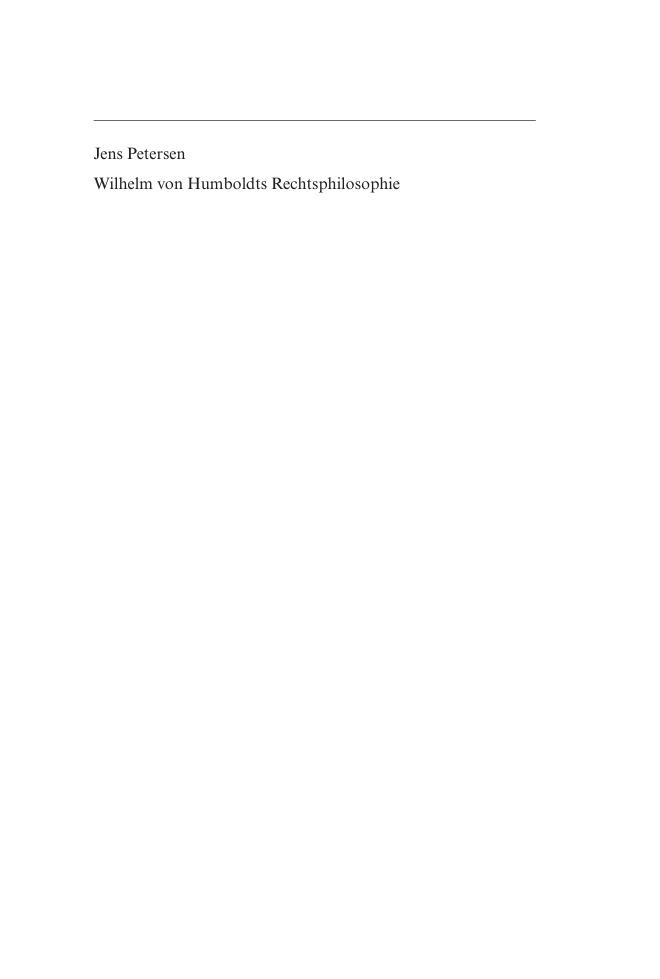 Wilhelm von Humboldts Rechtsphilosophie PDF Download