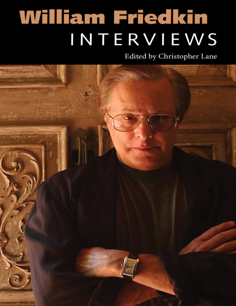 William Friedkin Interviews Christopher Lane Kitap Kapağı