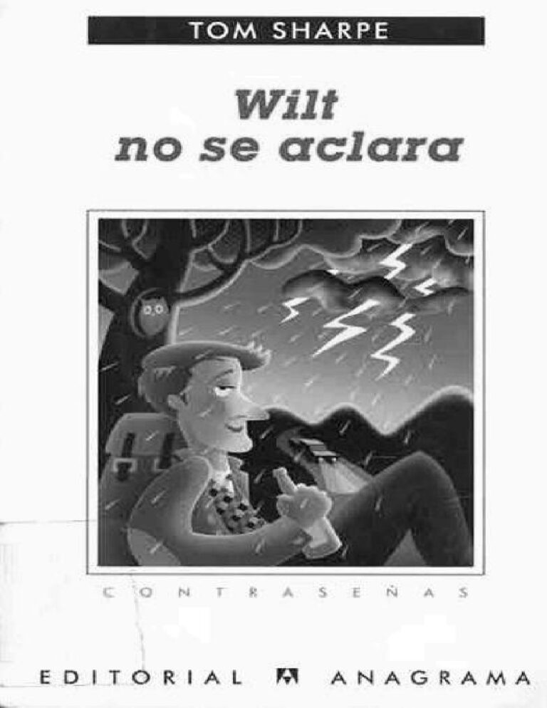 Wilt no se aclara Spanish Tom Sharpe Kitap Kapağı