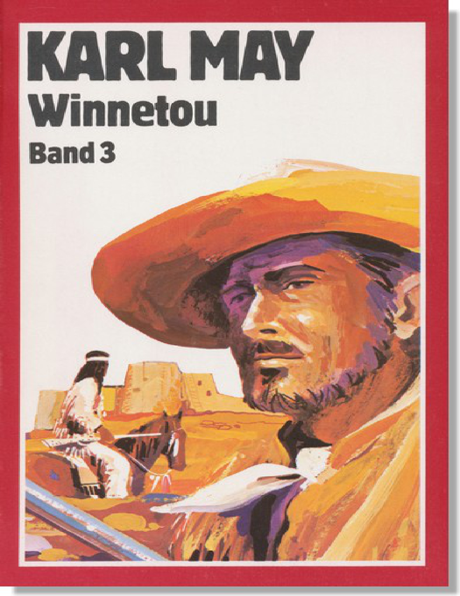 Winnetou III Karl May Kitap Kapağı