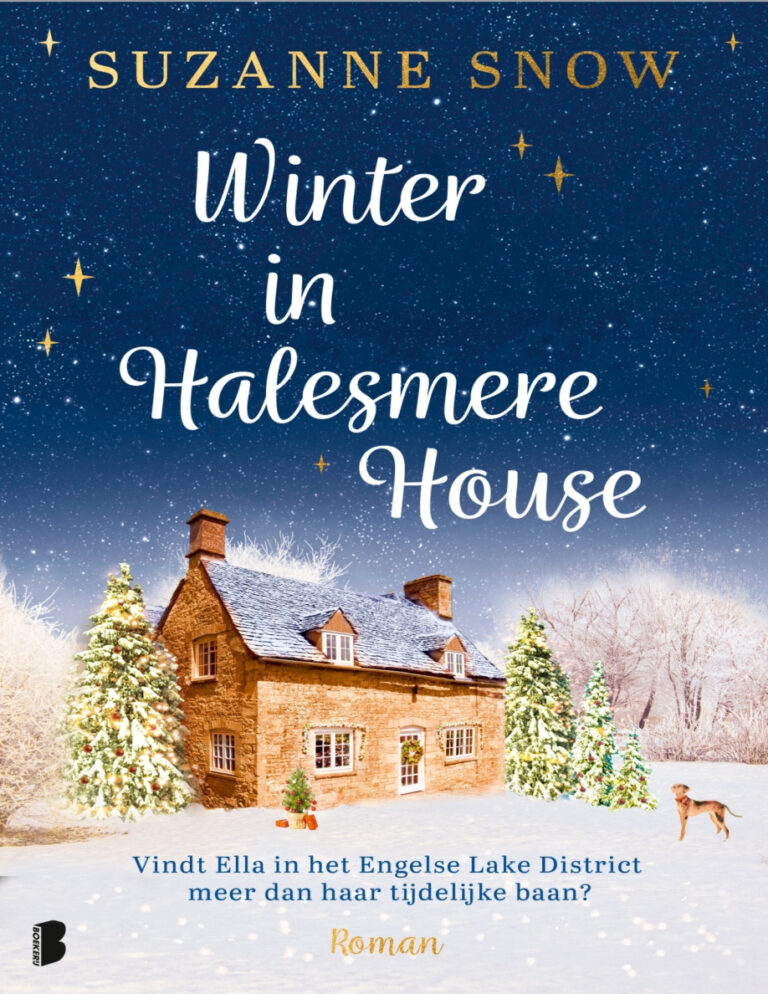 Winter in Halesmere house Dutch Edition Suzanne Snow Kitap Kapağı