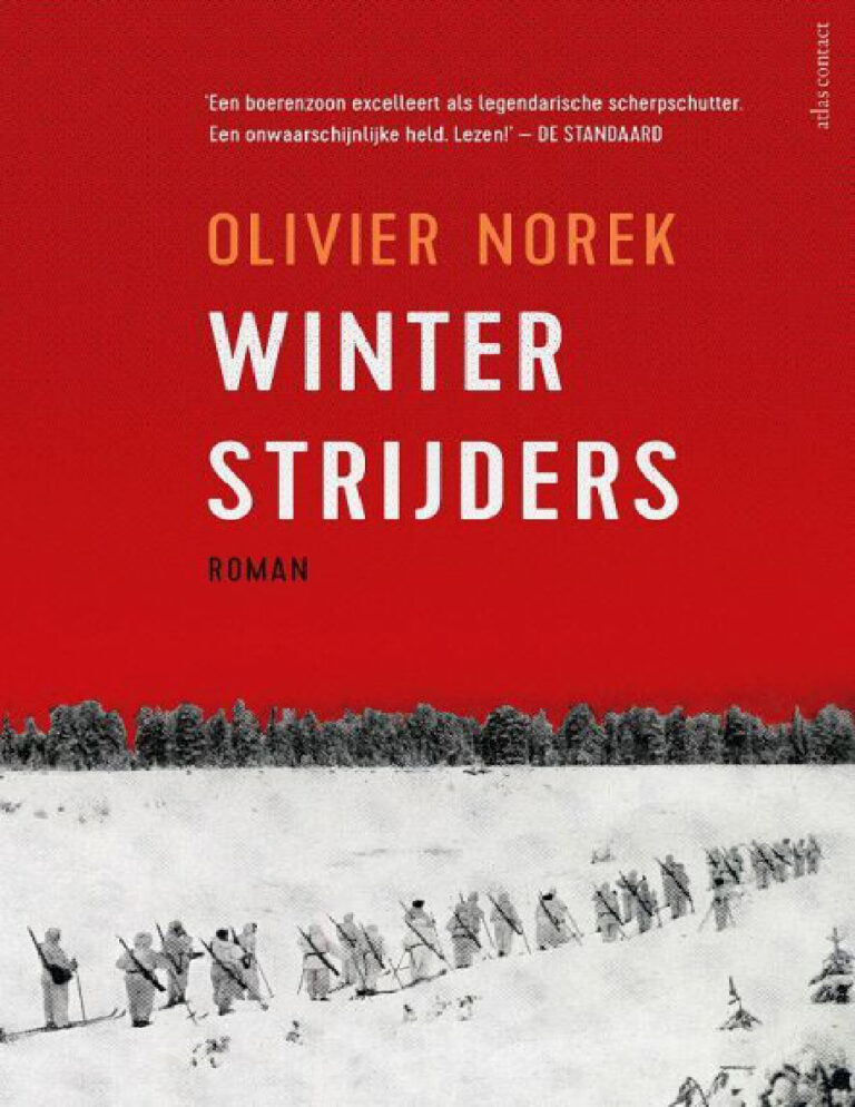 Winterstrijders Dutch Edition Olivier Norek Kitap Kapağı