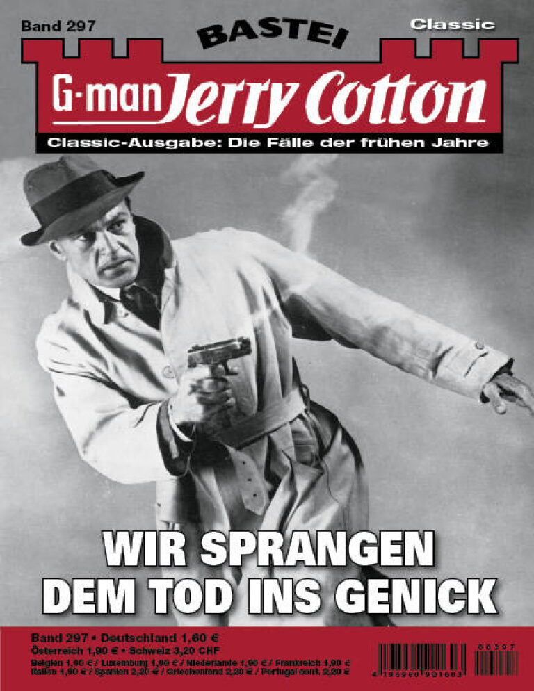 Wir sprangen dem Tod ins Genick German Edition Jerry Cotton 97 Kitap Kapağı