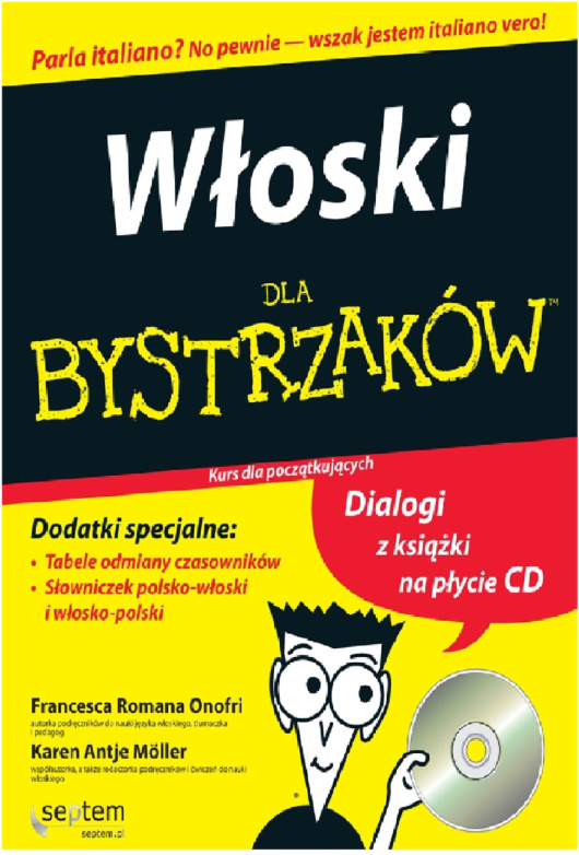 Włoski dla bystrzaków Polish Edition Francesca Romana Onofri Kitap Kapağı