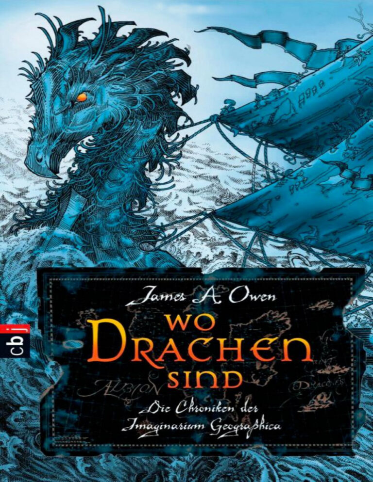 Wo Drachen sind James A Owen Kitap Kapağı