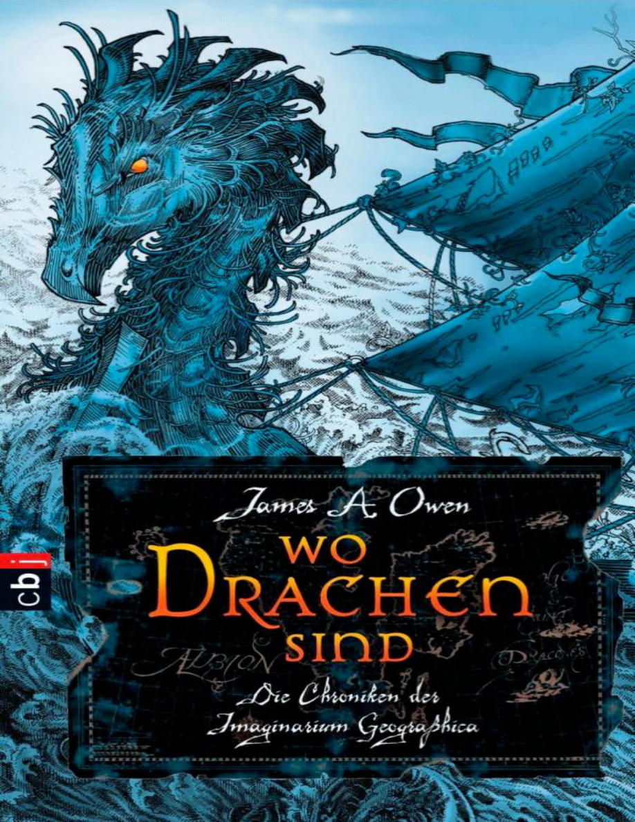 Wo Drachen sind James A Owen Kitap Kapağı