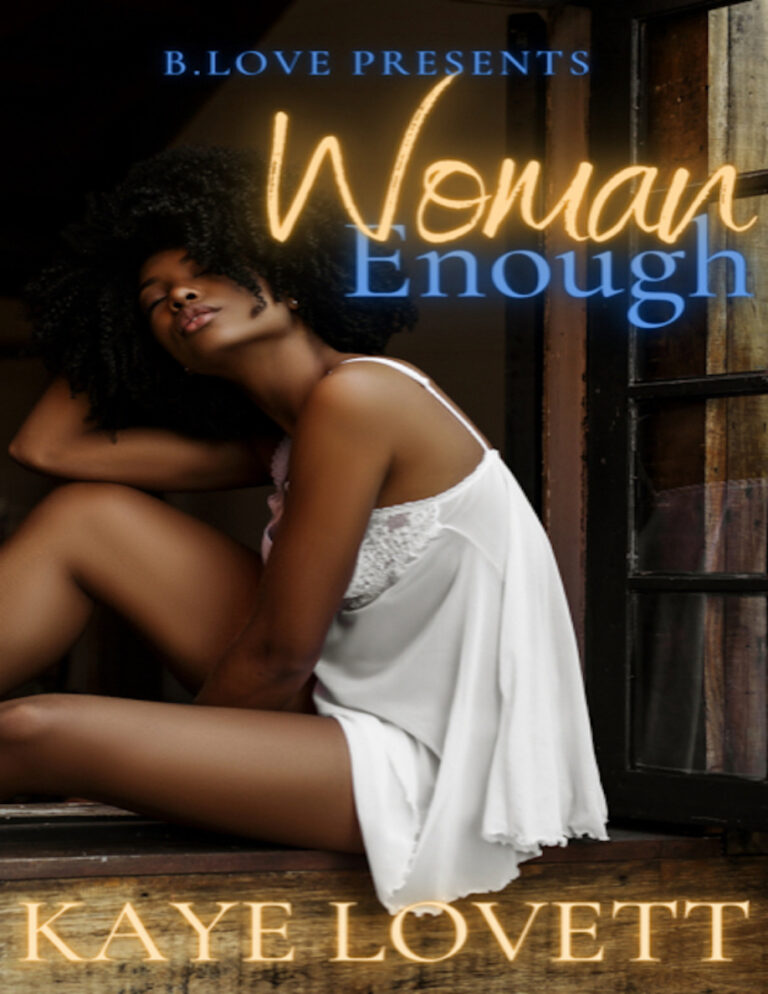 Woman enough Kaye Lovett Kitap Kapağı