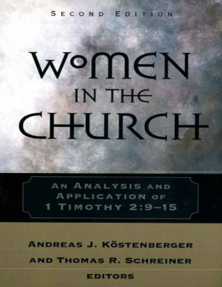 Women in the church Andreas j kostenberger Kitap Kapağı