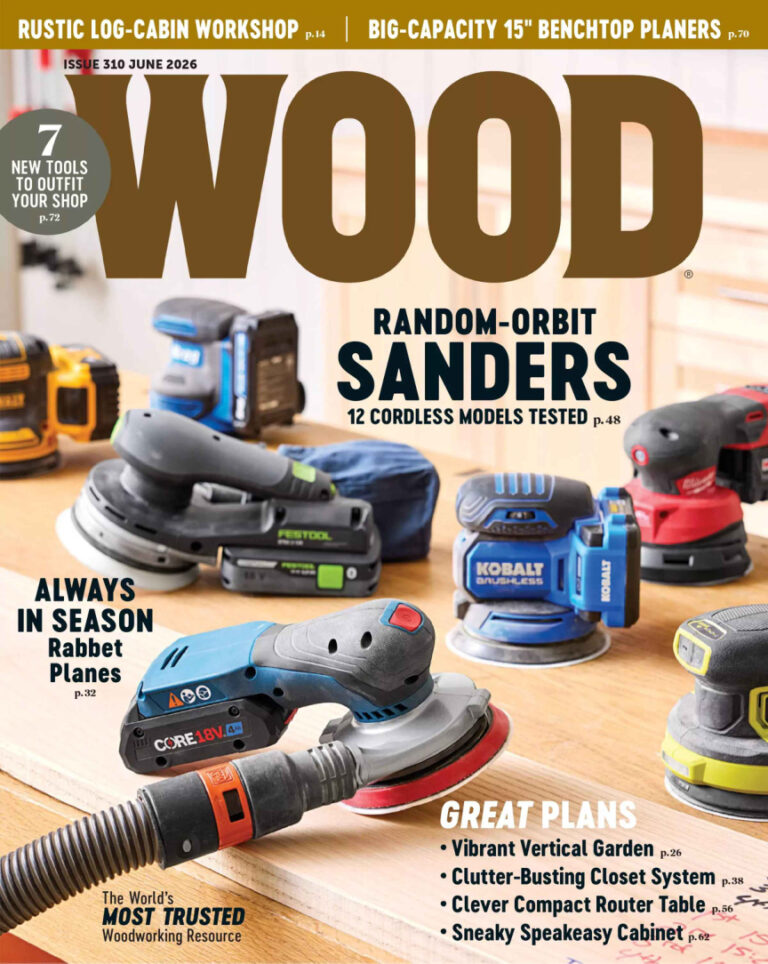 Wood Magazine Issue 310 June 2026 Wood Magazine Kitap Kapağı