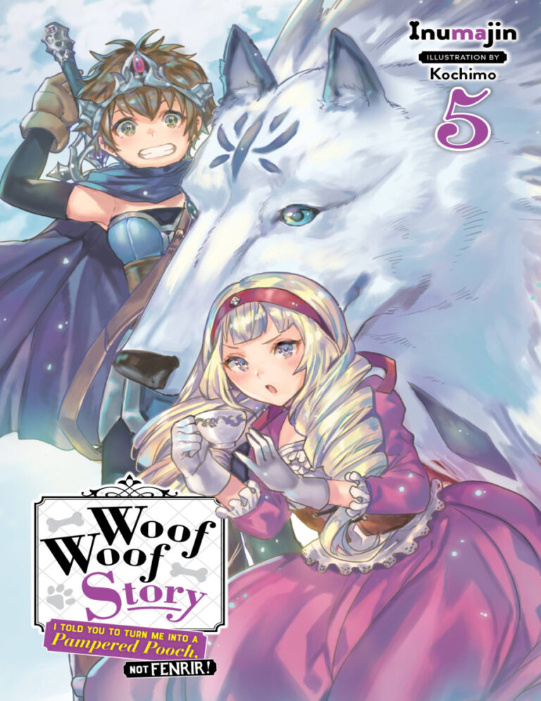 Woof Woof Story I Told You to Turn Me Into a Pampered Pooch Not Fenrir Vol 5 Inumajin Kitap Kapağı