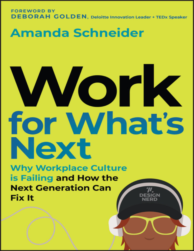 Work for Whats Next Amanda Schneider Kitap Kapağı