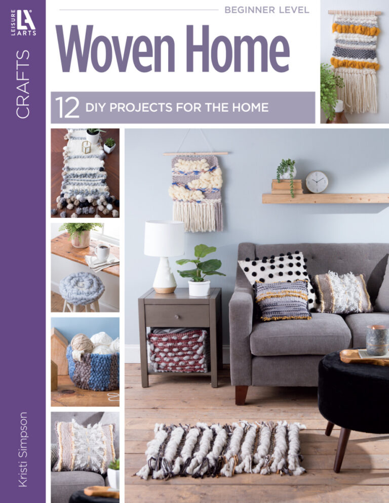 Woven Home 12 DIY Projects for the Home Kristi Simpson Kitap Kapağı