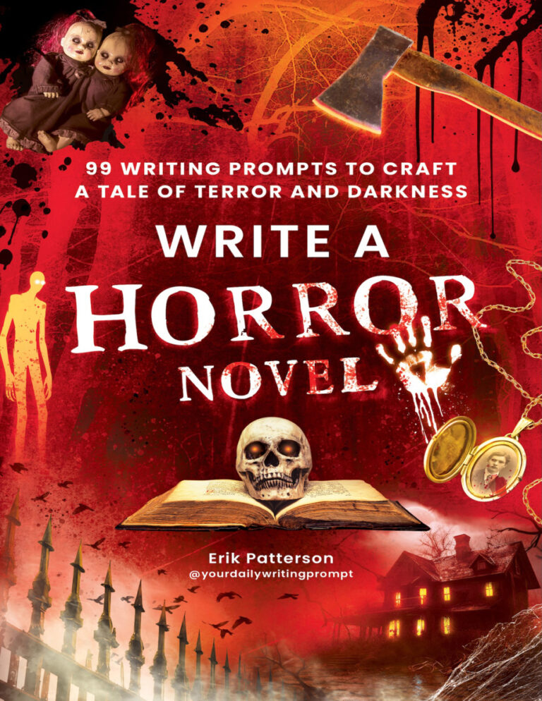Write a Horror Novel Erik Patterson Kitap Kapağı
