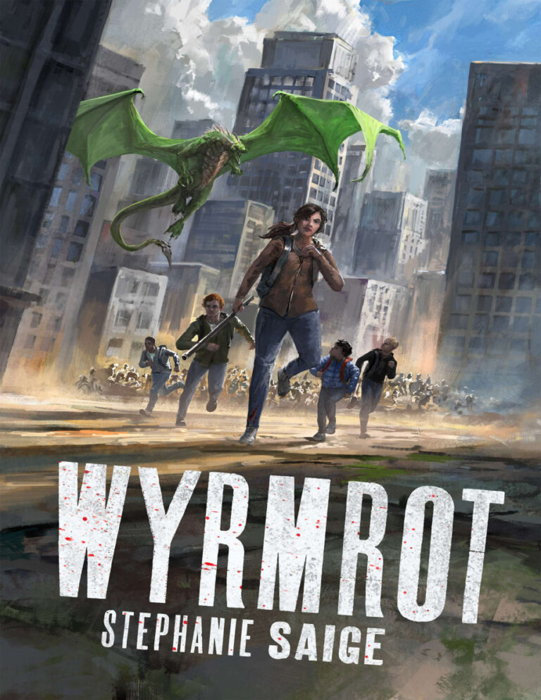 Wyrmrot Stephanie Saige Kitap Kapağı