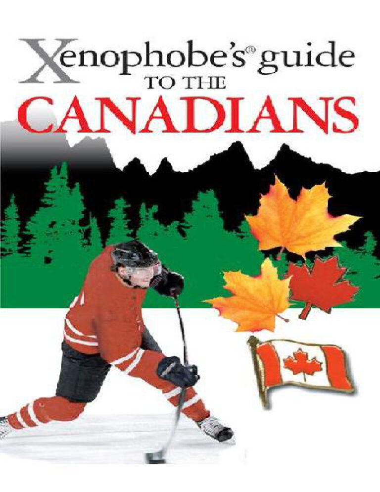 Xenophobes guide to the Canadians Vaughn Roste Kitap Kapağı