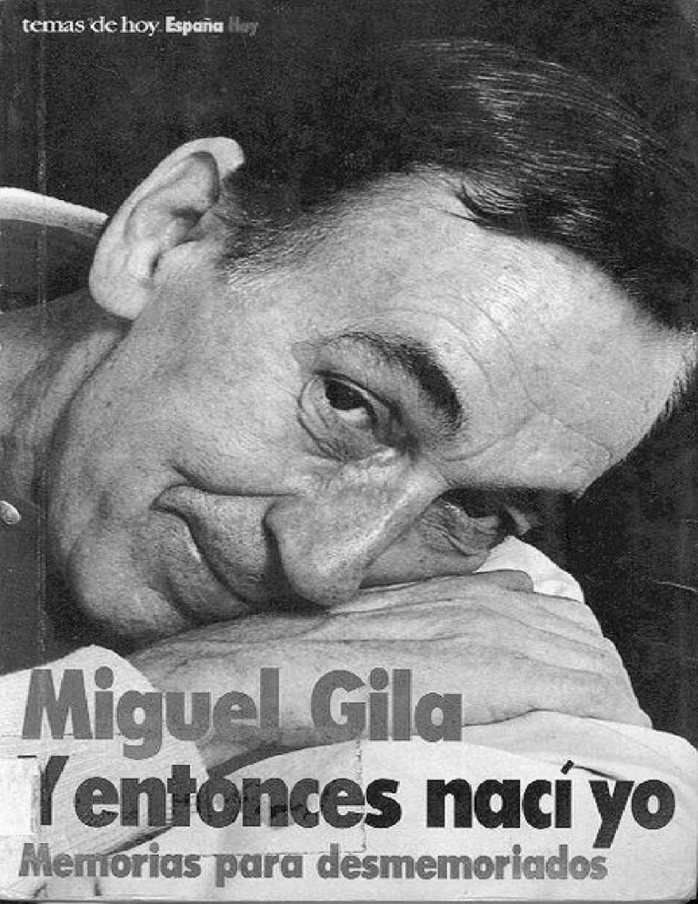 Y entonces naci yo Miguel Gila Kitap Kapağı