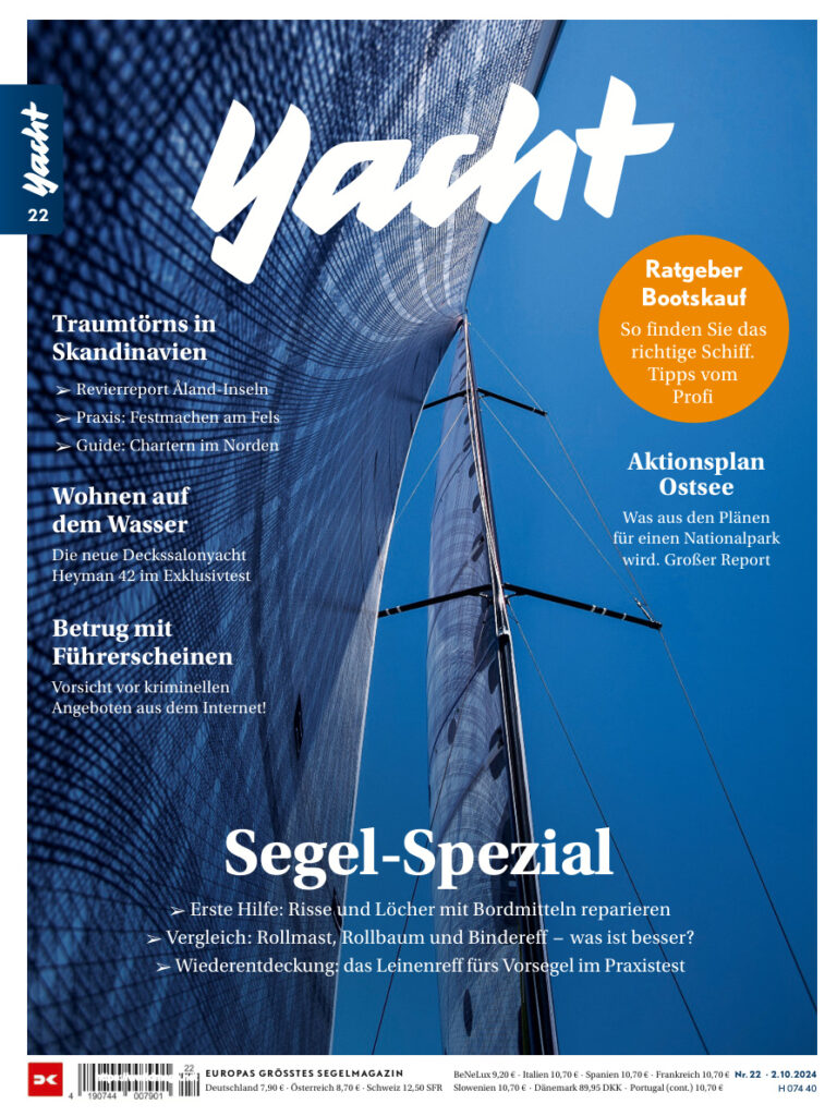 Yacht Germany No 22 16 Oktober 2024 GER Yacht Germany Kitap Kapağı