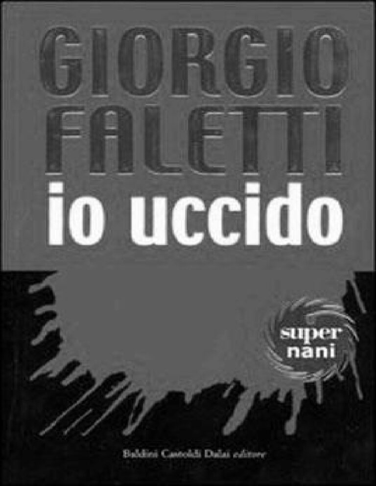 Yo mato Giorgio Faletti Kitap Kapağı