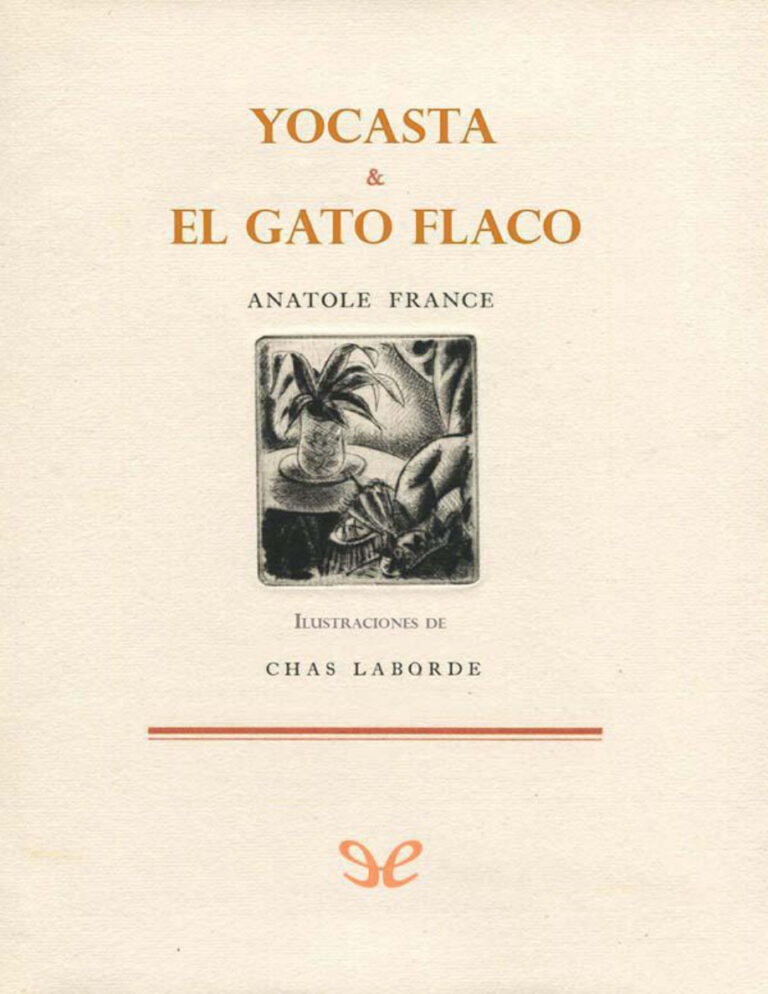 Yocasta El gato flaco Anatole France Kitap Kapağı